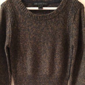 Tweed short cotton sweater